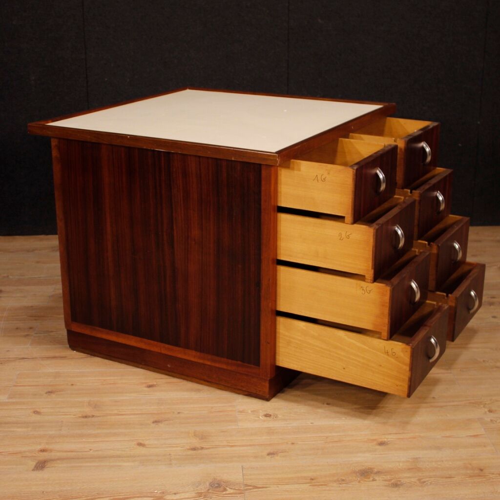 French design Dresser mahogany rosewood and beech