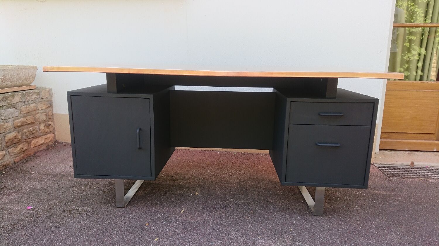 Copper desk