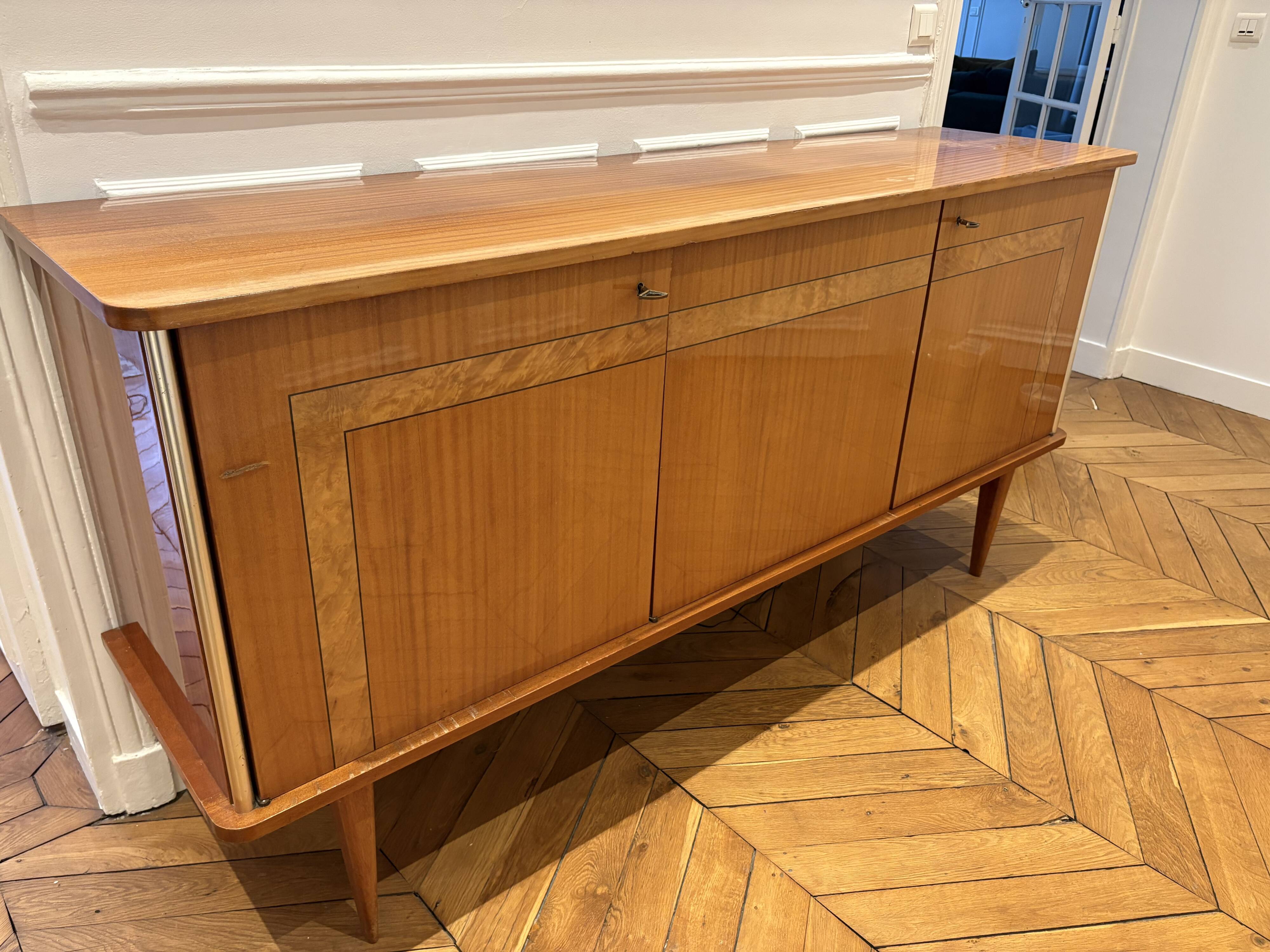 Vintage wooden sideboard