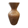 Ancien vase etrusque céramique marron beige vintage