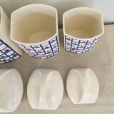 Series cooking spice pots pattern boats 30/40s