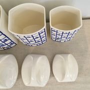 Series cooking spice pots pattern boats 30/40s