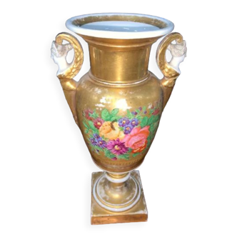 Vase en porcelaine d'époque empire