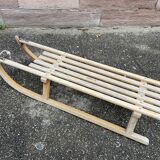 Luge traineau ancien alsace nel davos