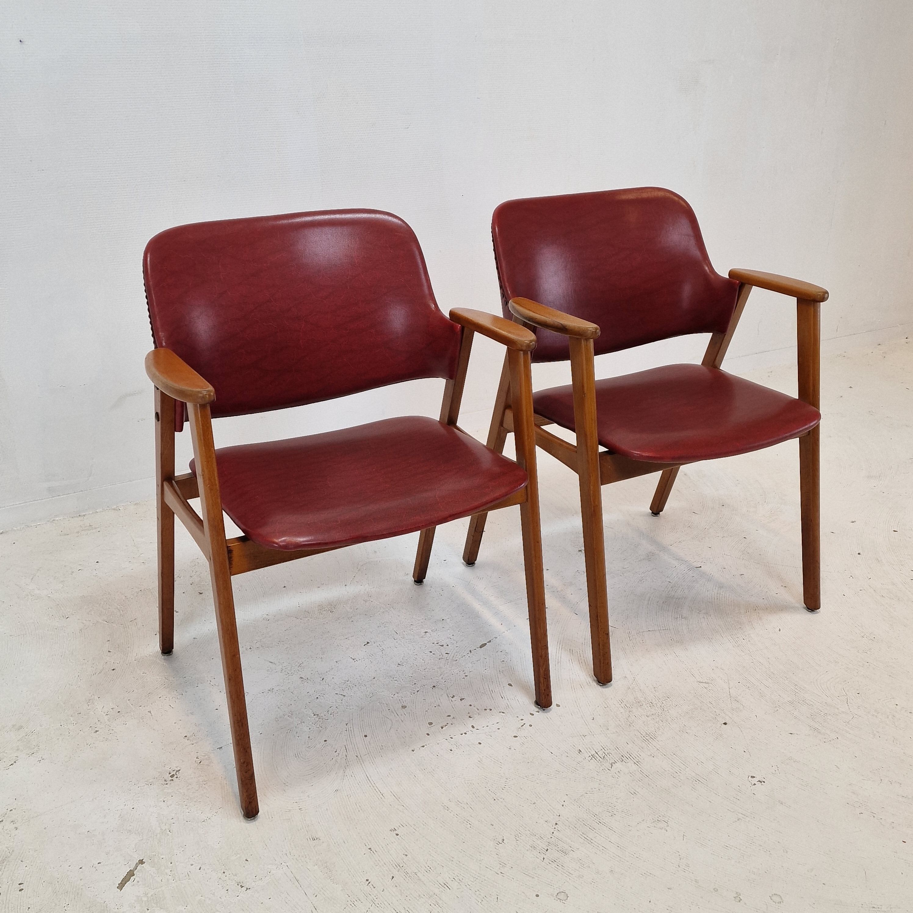 Dining or Restaurant Chairs by Cees Braakman for Pastoe, 1950's