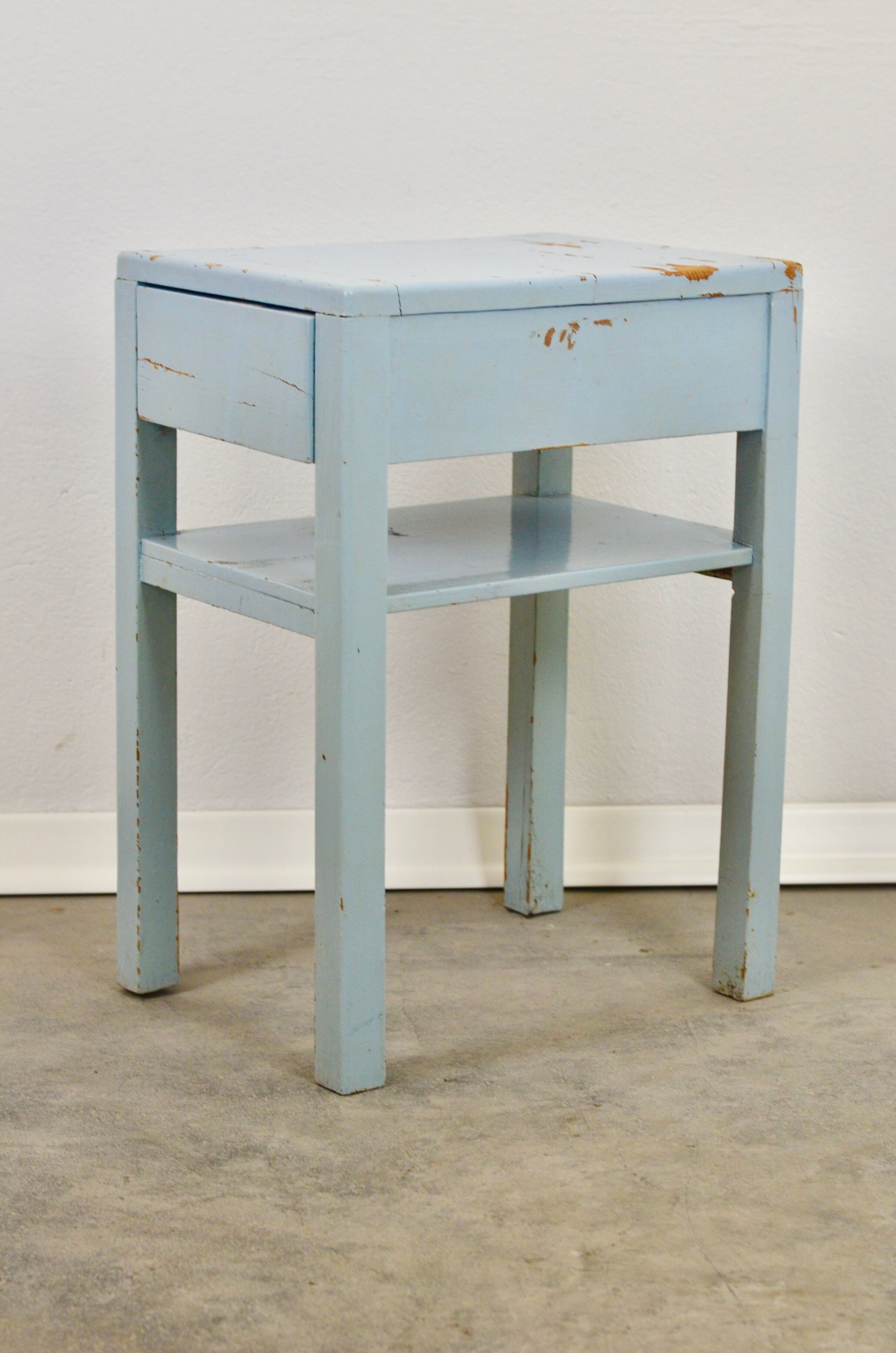 Bedside Table/Night Stand/Cabinet, 1940s