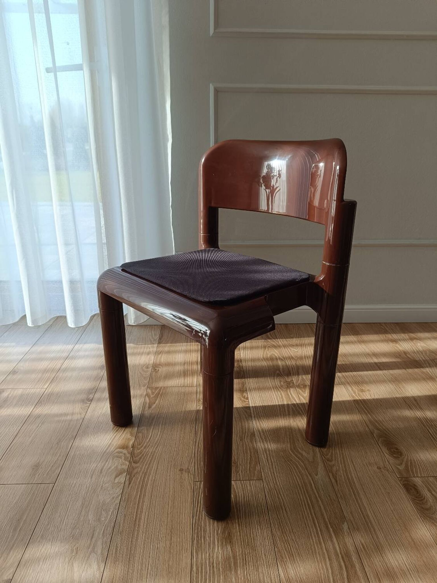 2 chairs by Eero Aarnio for UPO Furniture, Finland.