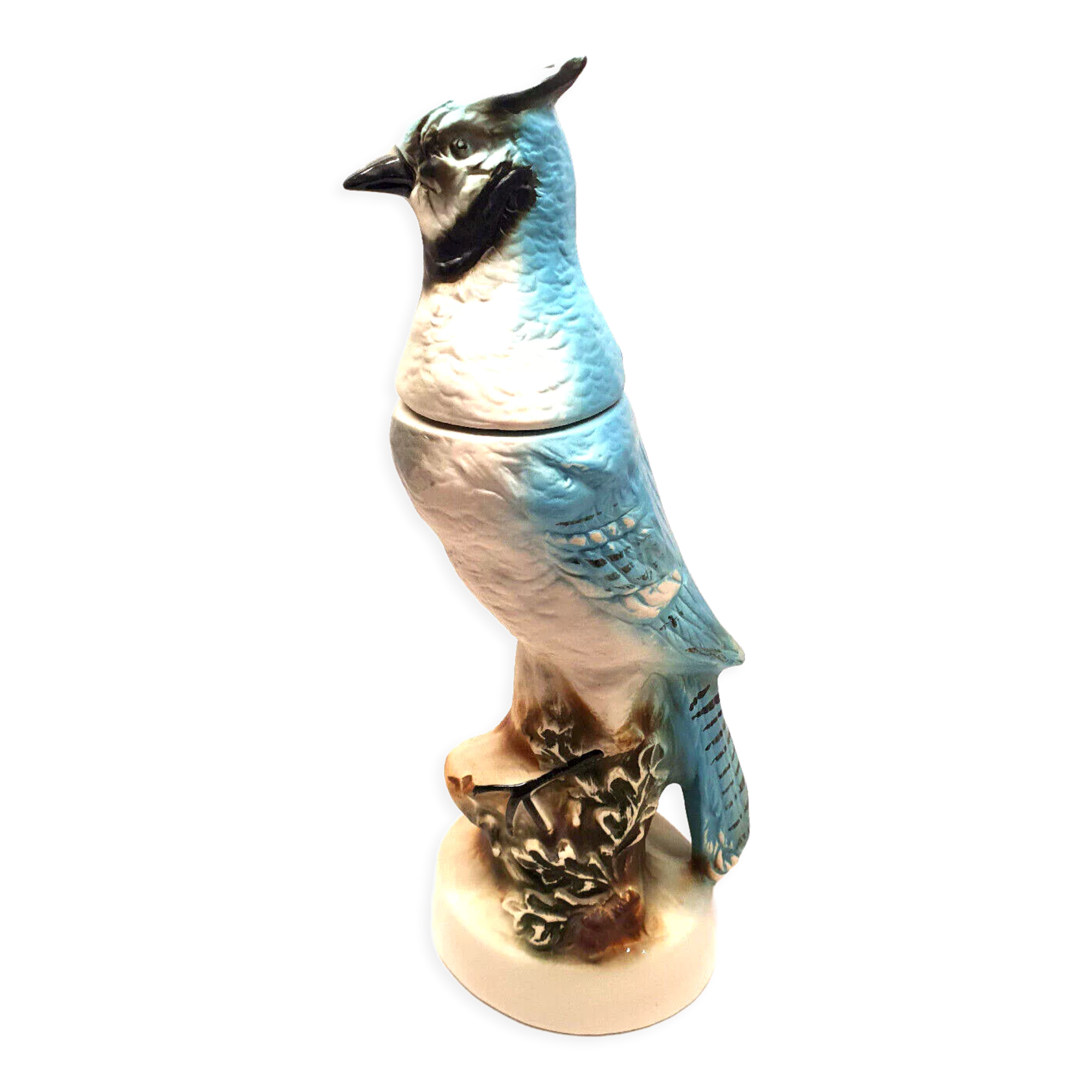 Liqueur bottle james b. beam bird blue collection