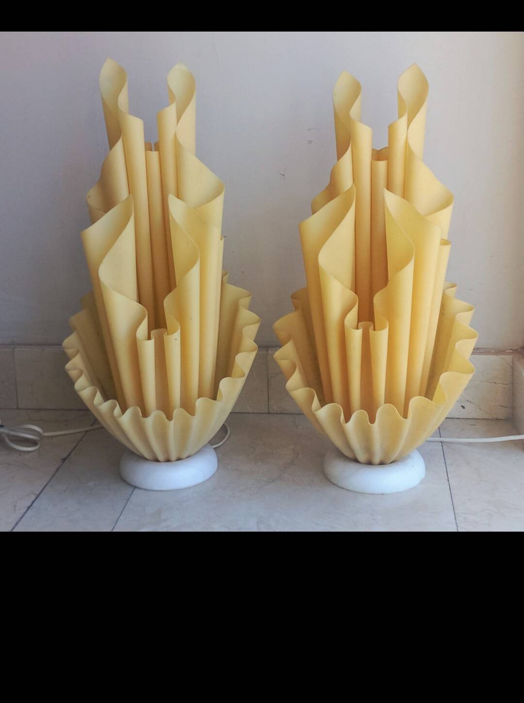 Pair Georgia Jacob table lamps