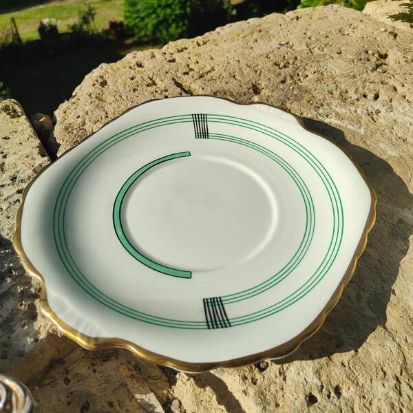 Art Deco tea and dessert service
