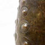 Art deco copper vase