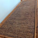 Rattan shelf bookcase