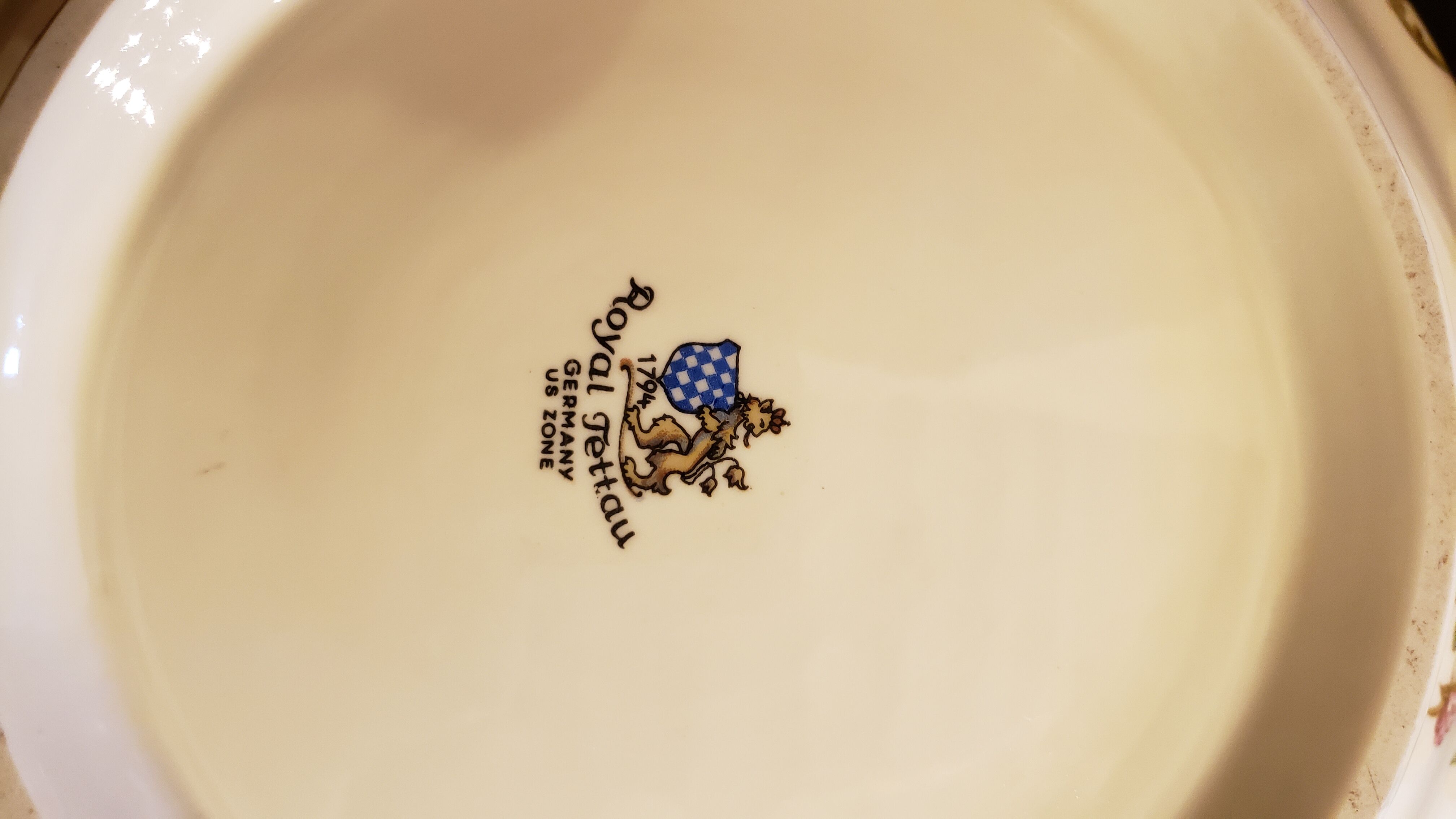 Soupière porcelaine Royal Tettau Germany