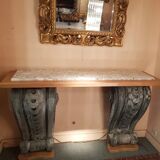Console composed haussmanian elements 19th