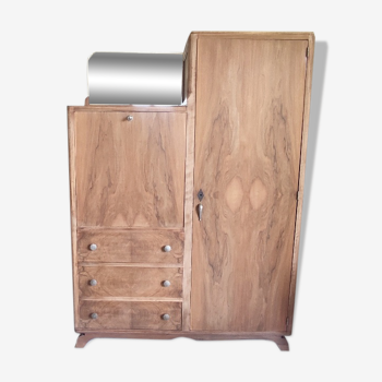 Vintage asymmetrical cabinet