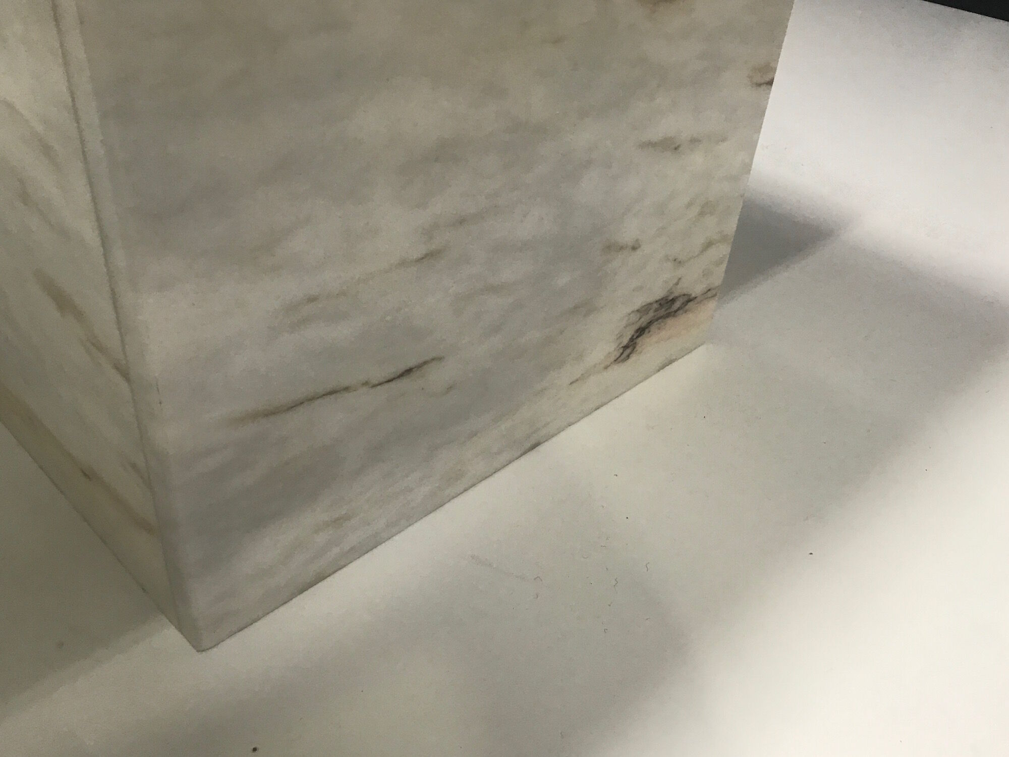 White marble coffee table 1970