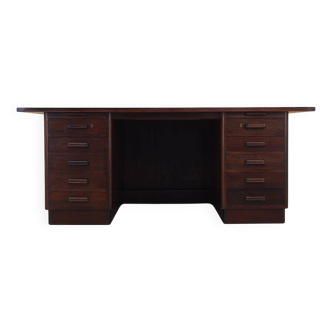 Walnut desk, Danish design, 1960s, production: Denmark