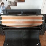 Canapé en cuir convertible