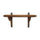 Wooden wall shelf