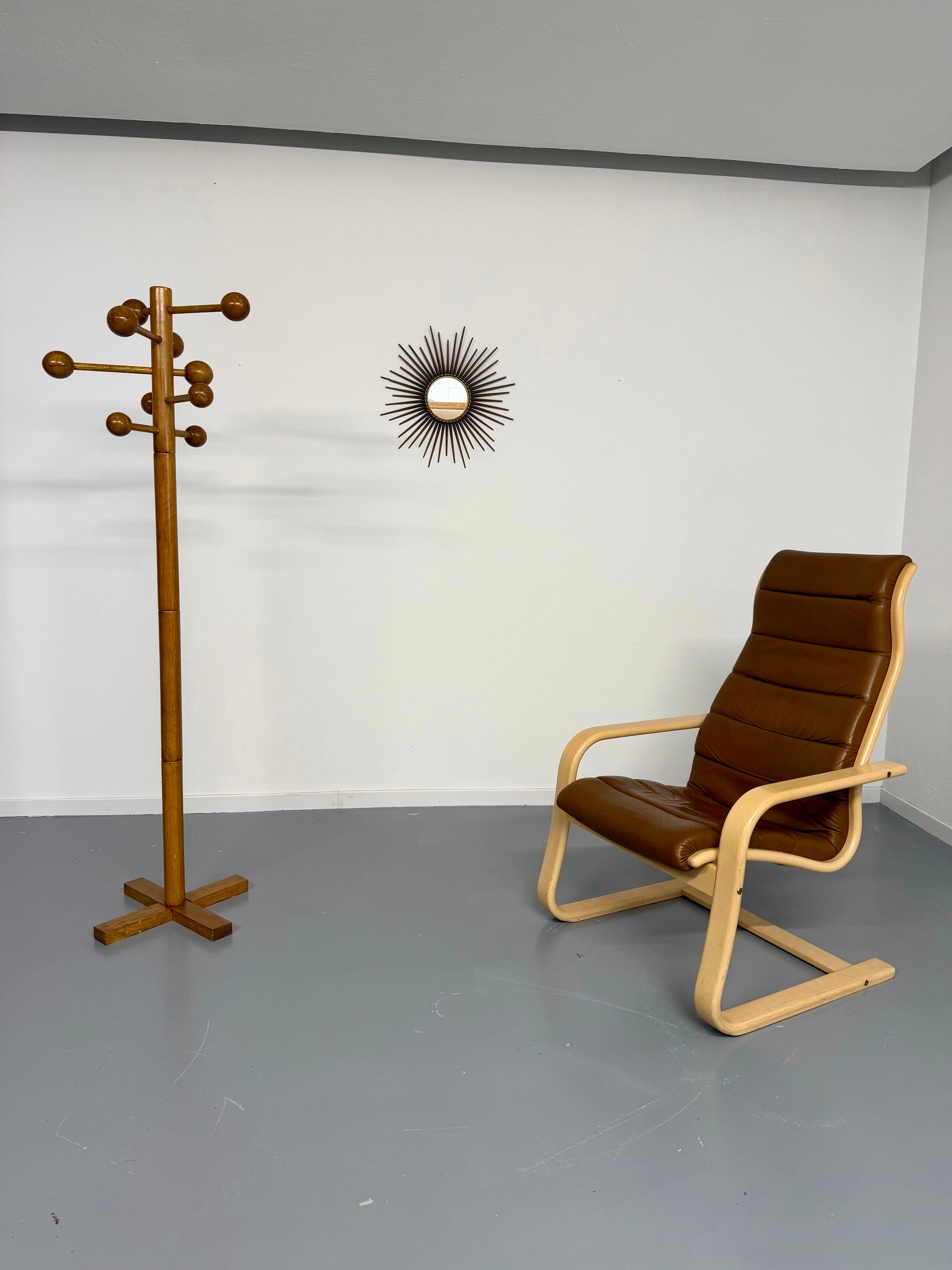 Vintage Swedish lounge chair designed by Yngve Ekström from the 1970s.