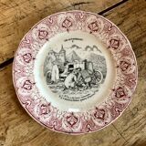 Talking plates “Automobiles” Saint Amand & Hamage