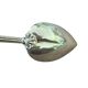 Silverware, medicine spoon with Minerva punch, 19th century.