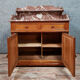 Toilet furniture period 1900 in pine patina honey