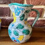 Vintage flowered carafe