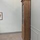 High glass-fronted oak cabinet (renovated)