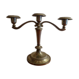 Chandelier 3 lights silver metal