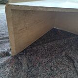 Table basse travertin.