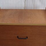 Vintage chiffonnier 1950 feet compass