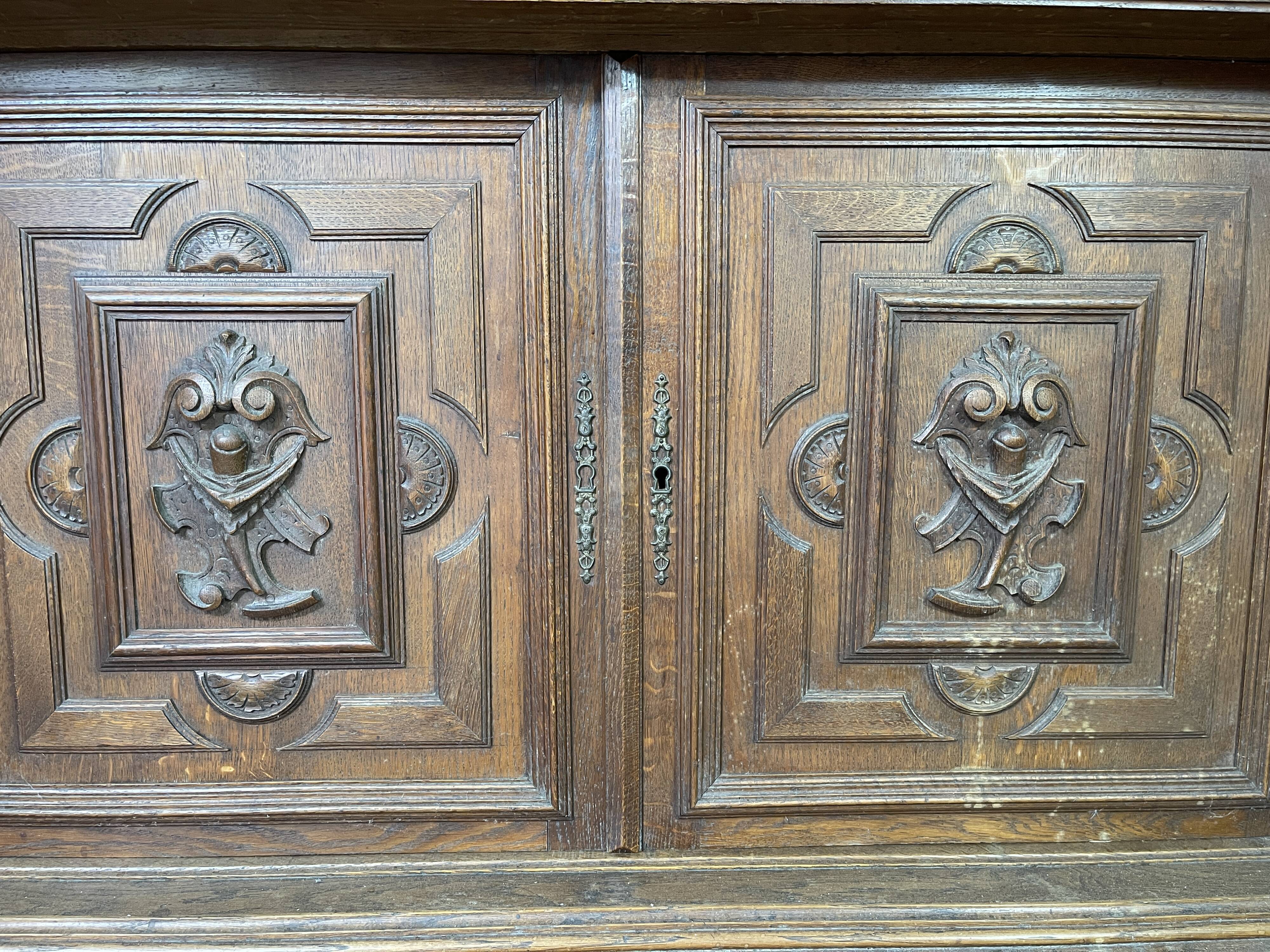 Old wooden cupboard