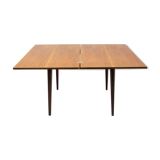 Mid century adjustable Dining Table, 1950s, Czechoslovakia