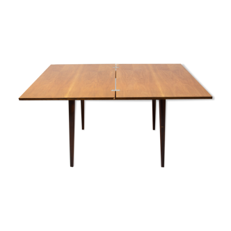Table à manger réglable du milieu du siècle années 1950 Tchécoslovaquie