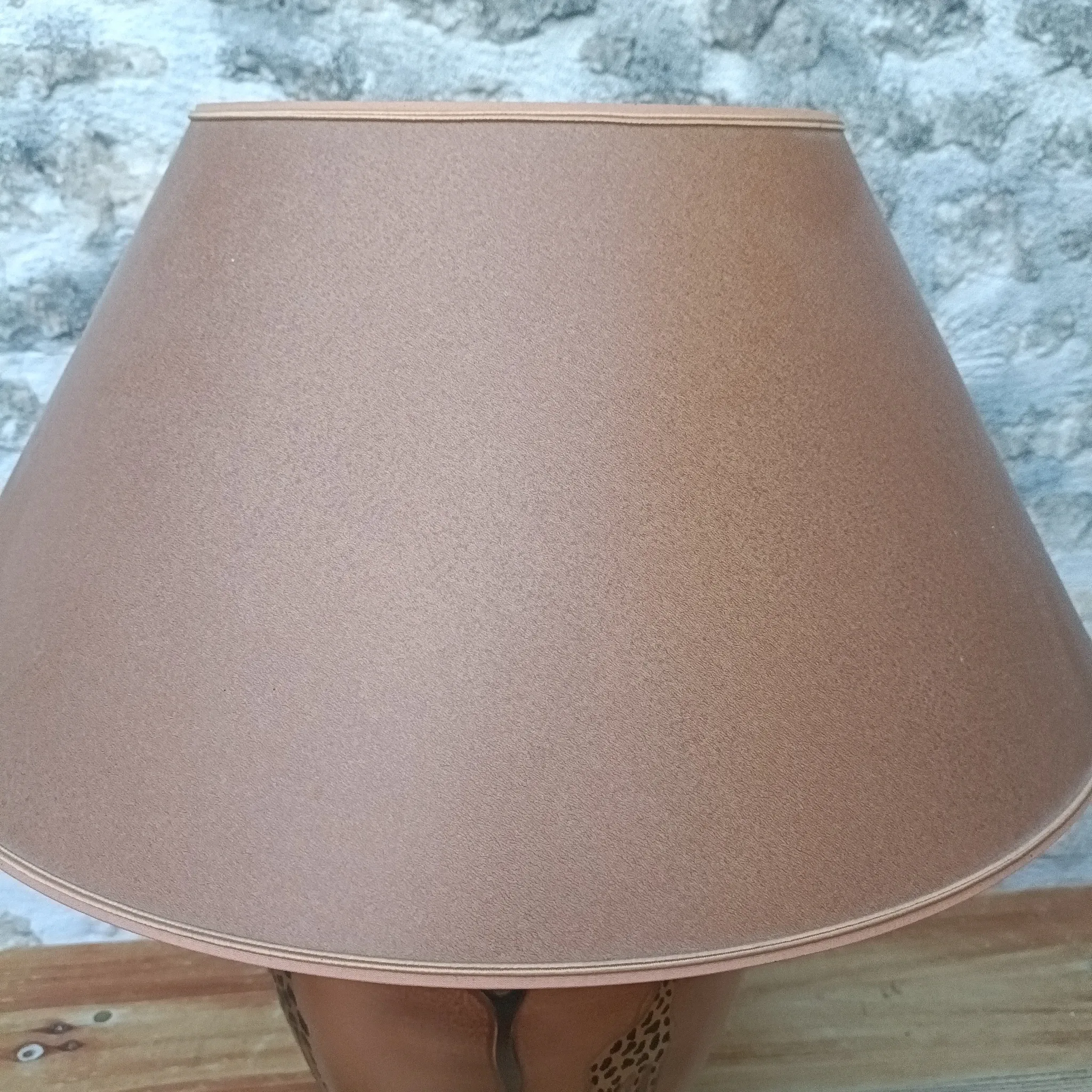Large ceramic living room lamp