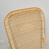 Rattan armchair 1950