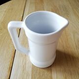 White porcelain pitcher