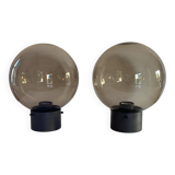 Pair of suspensions