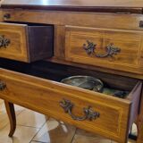 Walnut secretary slope desk