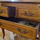Walnut secretary slope desk