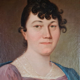 Portrait à l'huile Ecole Française début XIXe siècle d'une jeune femme  Bel état SB