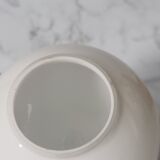 Vintage metal and opaline wall lamp