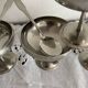 Stainless steel footed bowls Jean Couzon