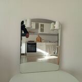 Vintage 90s illuminated mirror