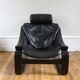 Scandinavian armchair Ake Frybiter Kroken Roche Bobois
