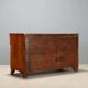 Walnut commode with central marquetry - Early 20th century