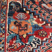 Ancient persian ghashghai carpet 130x182 cm