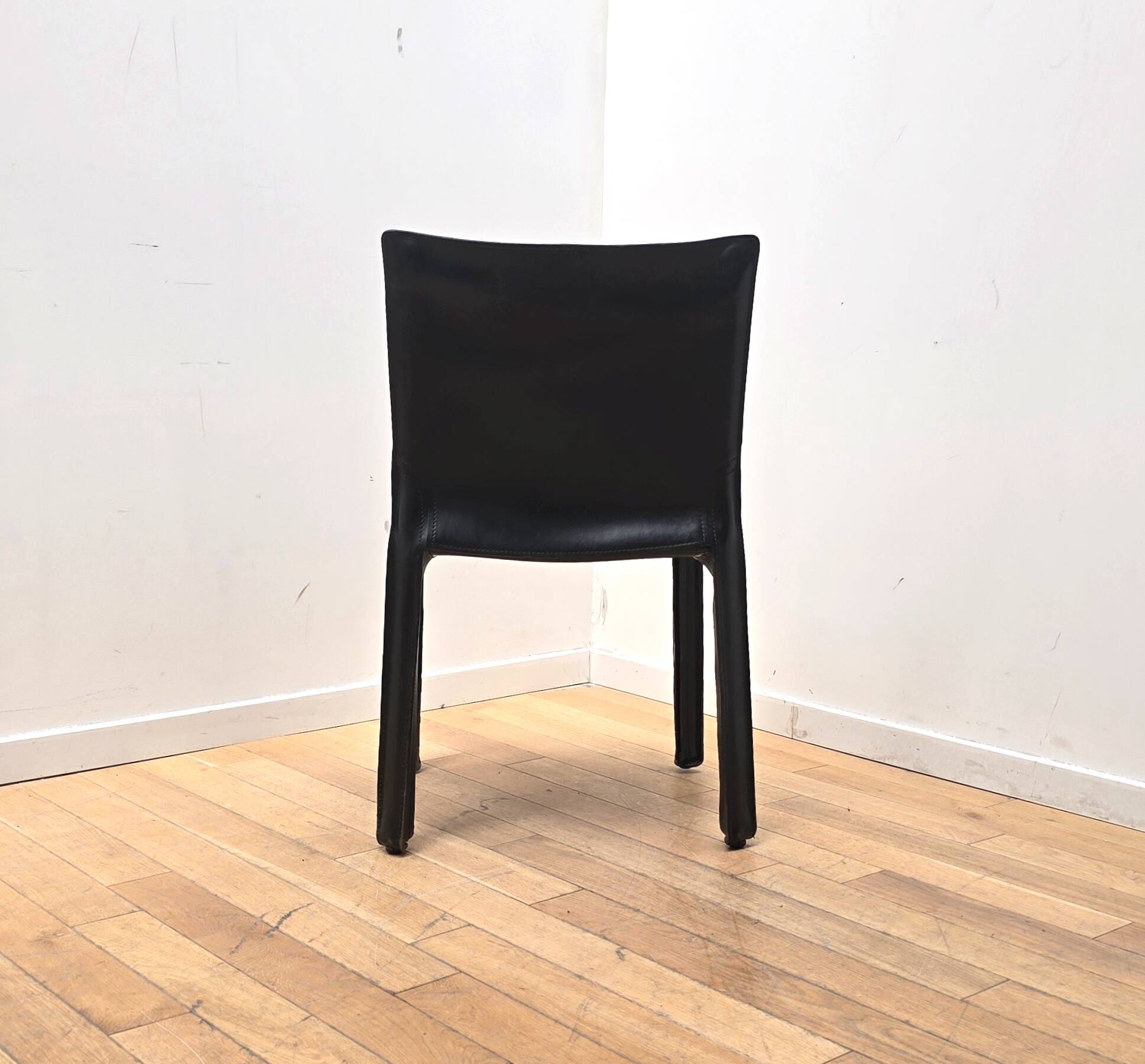 Set of 6 CAB 412 chairs, Cassina