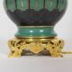 Pair of Paris porcelain and gilt bronze lamps. Circa 1850.